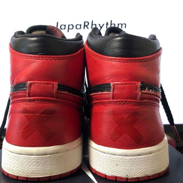 印象のデザイン スニーカー NIKE 2011 BRED Banned Retro 1 Jordan - スニーカー 印象のデザイン スニーカー NIKE 2011 BRED Banned Retro 1 Jordan - スニーカー