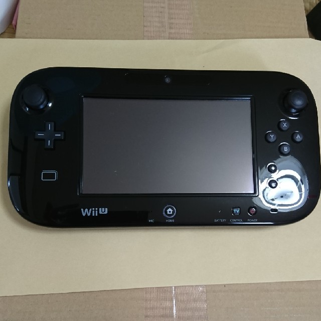 【確認OK】Wii U ゲームパッド クロ