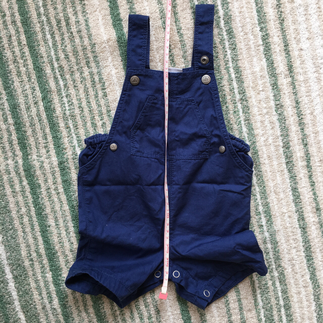 PETIT BATEAU(プチバトー)のちむちむ様専用　プチバトーサロペット キッズ/ベビー/マタニティのベビー服(~85cm)(パンツ)の商品写真