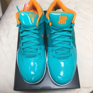 アンディフィーテッド(UNDEFEATED)のUNDEFETED KOBE IV PROTORO UNDFTD PE(スニーカー)