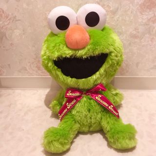 セサミストリート(SESAME STREET)のエルモのぬいぐるみ ミディアムサイズ グリーン(ぬいぐるみ)