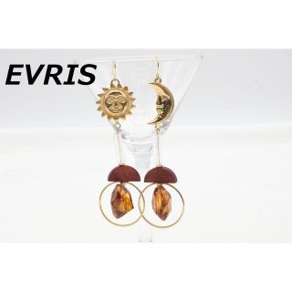 エヴリス(EVRIS)の【R-17a】EVRIS エヴリス ピアス ロング 太陽 月(ピアス)