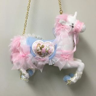 アンジェリックプリティー(Angelic Pretty)のAngelicPretty×Disneyコラボユニコーンポシェット⭐️新品未使用(ポーチ)