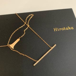 エストネーション(ESTNATION)のhirotaka★Gossamar ダイヤモンド ロングバー ネックレス(ネックレス)