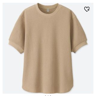 ユニクロ(UNIQLO)のUNIQLO ワッフルクルーネックT(カットソー(半袖/袖なし))