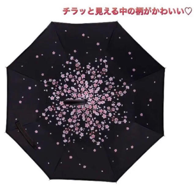 【人気商品！】雨の日に楽しくおしゃれに！逆さ傘  約120cm 1