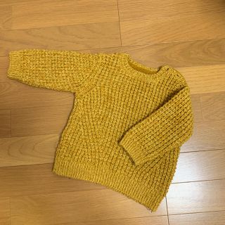 ザラキッズ(ZARA KIDS)のザラ ニット セーター マスタード(ニット)