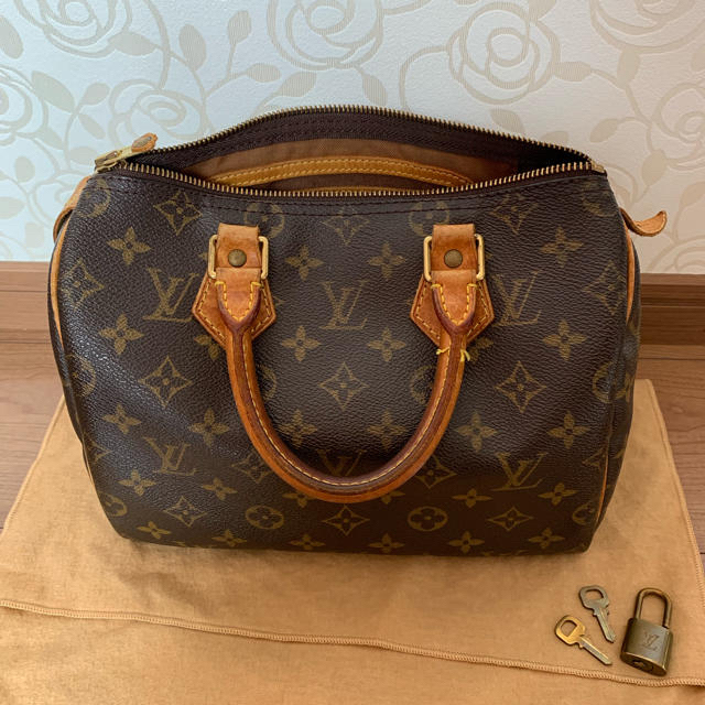 レディース【LV】ルイヴィトン スピーディ モノグラム 25