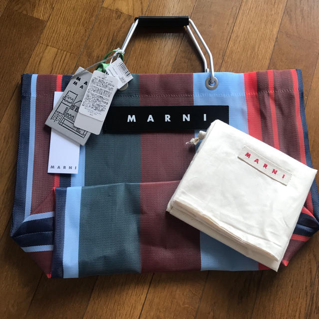 MARNI 新作トートバッグ ラッカーレッド????