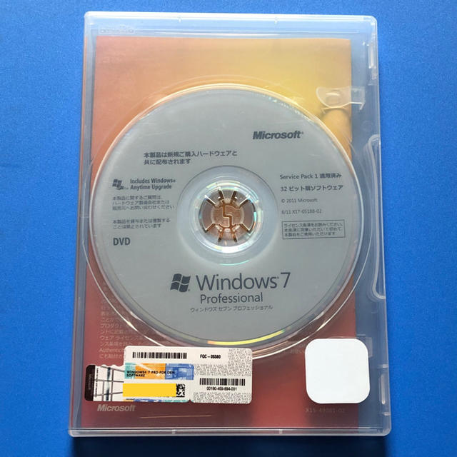 Windows 7 Professional 32bit 1