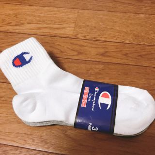 チャンピオン(Champion)の【新品未使用】チャンピオン ソックス3Pセット(ソックス)