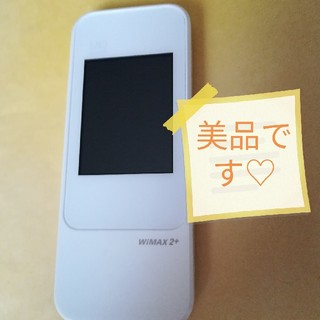 エーユー(au)のaya様専用　UQ WiMAX 2+W04(その他)