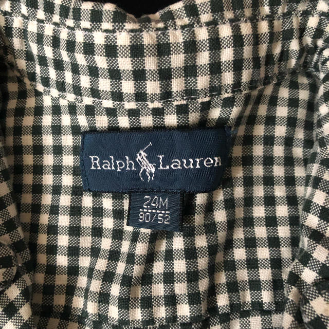 POLO RALPH LAUREN(ポロラルフローレン)のポロラルフローレン チェックシャツ サイズ90 キッズ/ベビー/マタニティのキッズ服男の子用(90cm~)(ブラウス)の商品写真