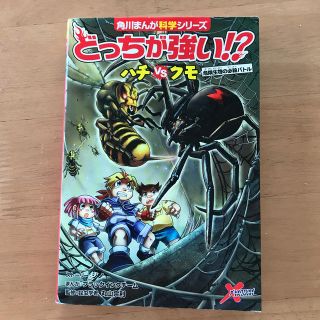 カドカワショテン(角川書店)のどっちが強い!? ハチvsクモ 危険生物の必殺バトル(絵本/児童書)