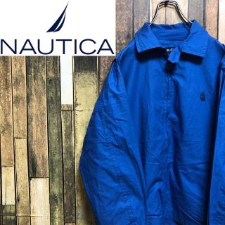 ノーティカ(NAUTICA)の【zootang36様☆】ノーティカ☆ワンポイント刺繍ロゴスイングトップ 90s(ブルゾン)