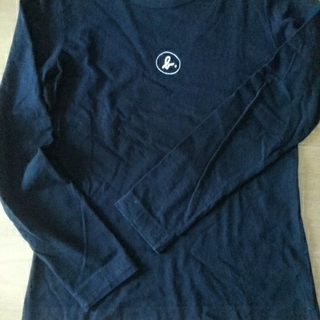 アニエスベー(agnes b.)のアニエスb　ロングTシャツ　黒(Tシャツ(長袖/七分))