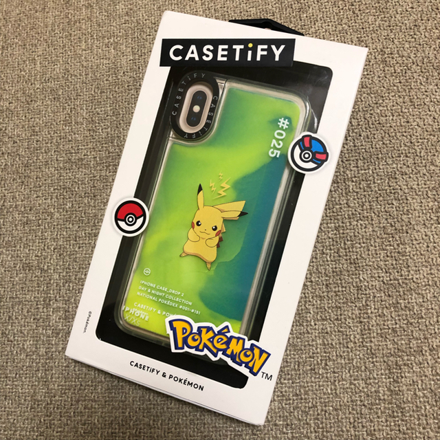 Casetify Pokemon iPhone X / XSケース ピカチュウ