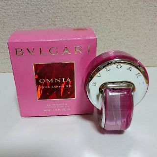 ブルガリ(BVLGARI)の【ブルガリ】オムニア  ピンク サファイア 40ml(香水(女性用))