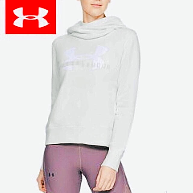 UNDER ARMOUR(アンダーアーマー)の￥6,050Ladies裏フリースフーディー【XL】 レディースのトップス(パーカー)の商品写真