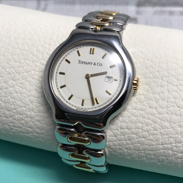 Tiffany & Co. - ティファニー ティソロ SS×18kコンビ 腕時計 メンズ M0112の通販 by ken. maria's shop｜ティファニーならラクマ