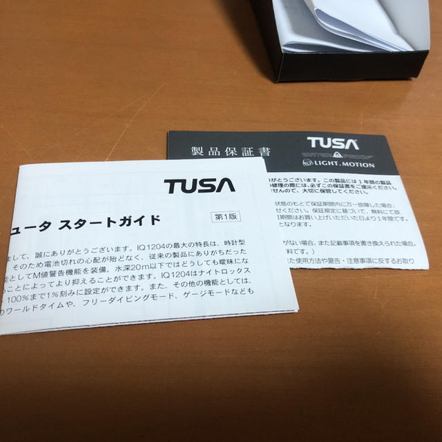 TUSA(ツサ)のTUSA DC Solar IQ1204 BKG スポーツ/アウトドアのスポーツ/アウトドア その他(マリン/スイミング)の商品写真