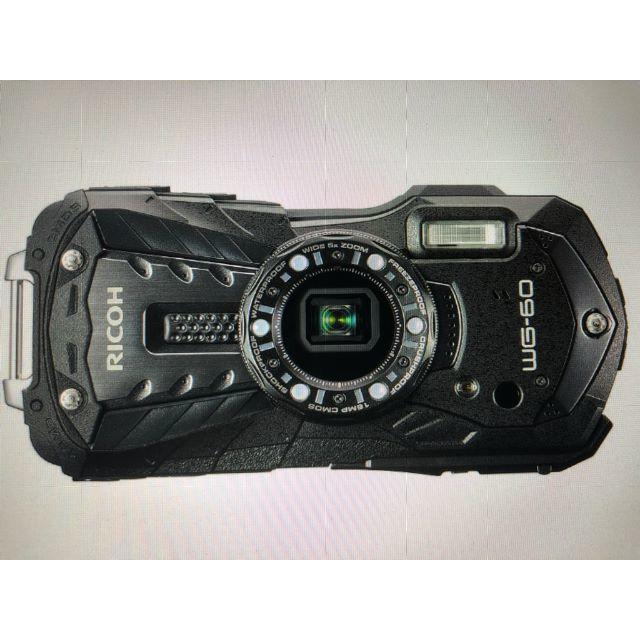 ■RICOH WG-60 [ブラック]コンパクトデジタルカメラ