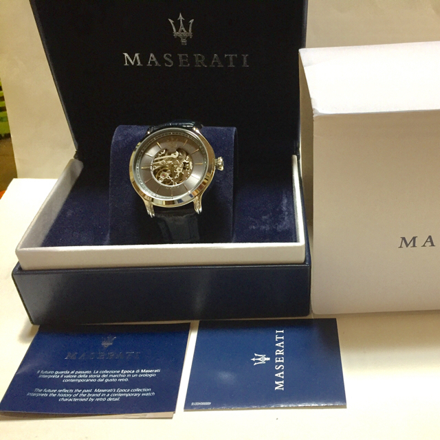 Maserati by Invicta★マセラティ公式時計★自動巻き★最上モデル