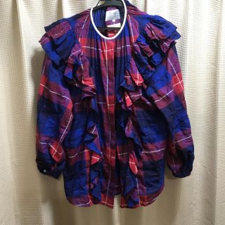 ドゥロワー(Drawer)のドゥロワー  完売 T-matチェックブラウス 1(シャツ/ブラウス(長袖/七分))