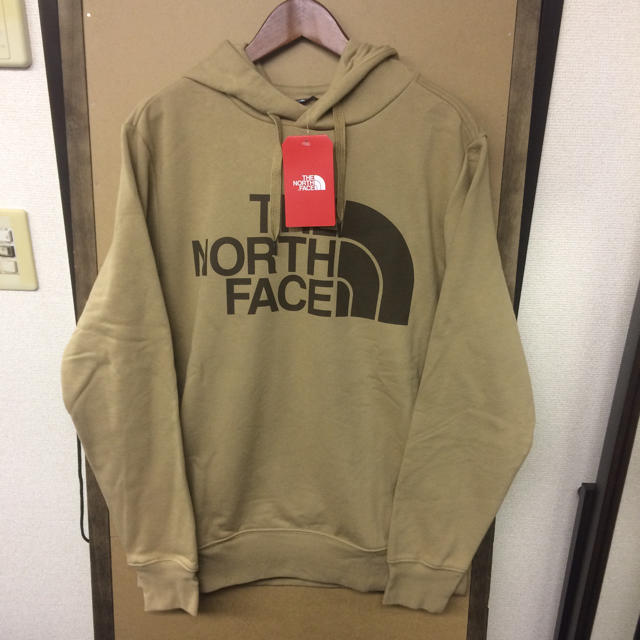 メンズ【新品】THE NORTH FACE 裏起毛ロゴパーカー Lサイズ