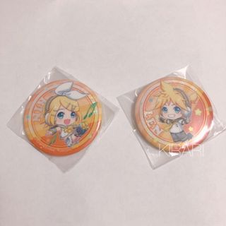 バンダイ(BANDAI)の鏡音レン 鏡音リン 缶バッジ(ボーカロイド)