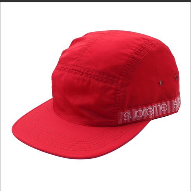 ☆新品☆supreme Tonal Taping Camp Cap 赤帽子