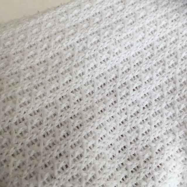 AMERICANA(アメリカーナ)のAmericana✩編み編みカーディガン ライン たばこワッペン レディースのトップス(カーディガン)の商品写真