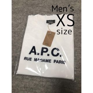 アーペーセー(A.P.C)の【未使用】A.P.C.半袖TシャツメンズXS(日本人メンズS)apcアーペーセー(Tシャツ/カットソー(半袖/袖なし))