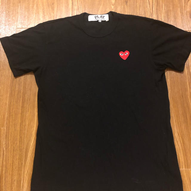 COMME des GARCONS(コムデギャルソン)のコムデギャルソン  ブラック Tシャツ メンズのトップス(Tシャツ/カットソー(半袖/袖なし))の商品写真