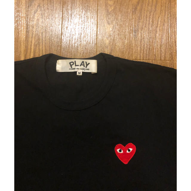 COMME des GARCONS(コムデギャルソン)のコムデギャルソン  ブラック Tシャツ メンズのトップス(Tシャツ/カットソー(半袖/袖なし))の商品写真