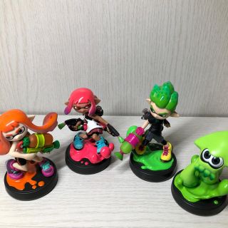 ニンテンドースイッチ(Nintendo Switch)のamiibo 4体 スプラトゥーン(ゲームキャラクター)