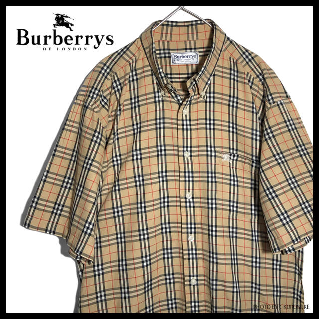 BURBERRY(バーバリー)の交渉あり‼︎ Burberrys ヴィンテージ  ノバチェックシャツ 330 メンズのトップス(シャツ)の商品写真