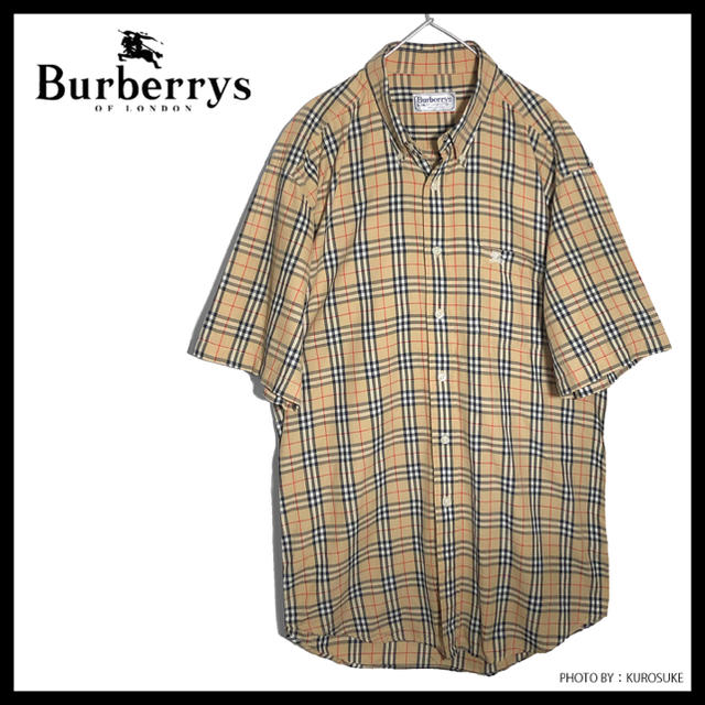 BURBERRY(バーバリー)の交渉あり‼︎ Burberrys ヴィンテージ  ノバチェックシャツ 330 メンズのトップス(シャツ)の商品写真