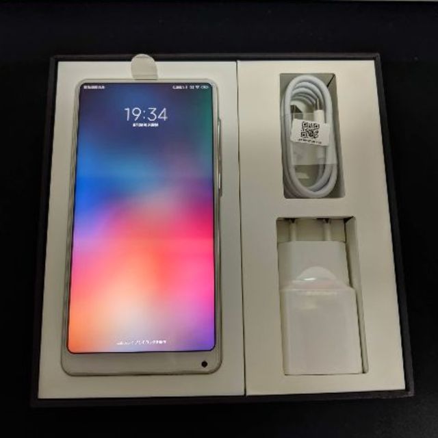 Mi mix2s 64GB+6GB ガラスフィルム4枚 カバー2種類付き