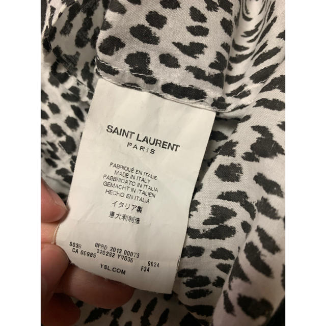 Saint Laurent(サンローラン)のサンローランパリ SAINT LAURENT PARIS シャツ  レディースのトップス(シャツ/ブラウス(長袖/七分))の商品写真