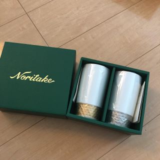 ノリタケ(Noritake)のノリタケ  ペアタンブラー 金&銀(タンブラー)