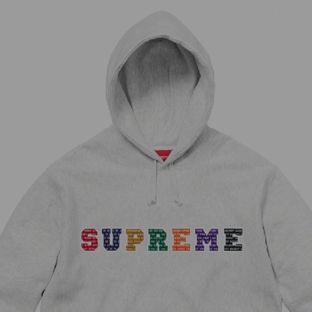 Supreme The Most Hooded Sweatshirt グレー