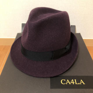 カシラ(CA4LA)のCA4LA  カシラ ハット 帽子 パープル 紫(ハット)