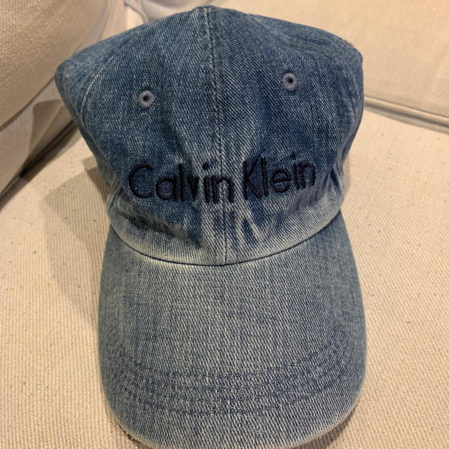 Calvin Klein(カルバンクライン)のカルバンクライン デニムキャップ メンズの帽子(キャップ)の商品写真