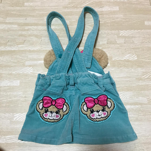 EARTHMAGIC(アースマジック)のサロペ キッズ/ベビー/マタニティのキッズ服女の子用(90cm~)(ワンピース)の商品写真