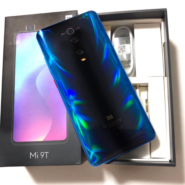 Xiaomi mi 9t 6/64 ブルー 青 blue 美品