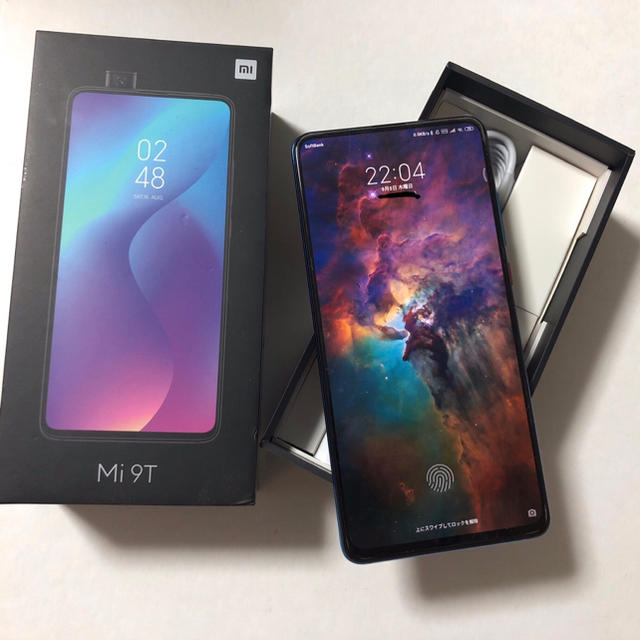 ANDROID(アンドロイド)のxiaomi mi 9t  6/64 ブルー 青 blue スマホ/家電/カメラのスマートフォン/携帯電話(スマートフォン本体)の商品写真