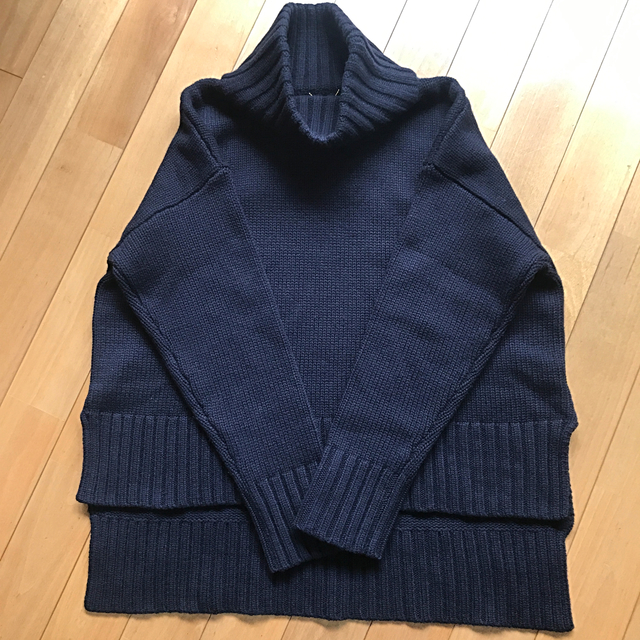 ニット/セーターL'Appartement Back Long タートルネック Knit◆