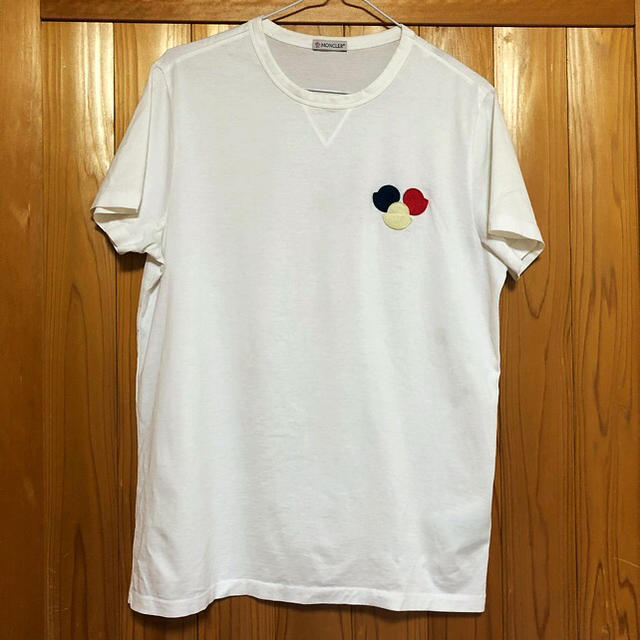 日本製・綿100% 新品 未使用 MONCLER メンズ モンクレール Tシャツ