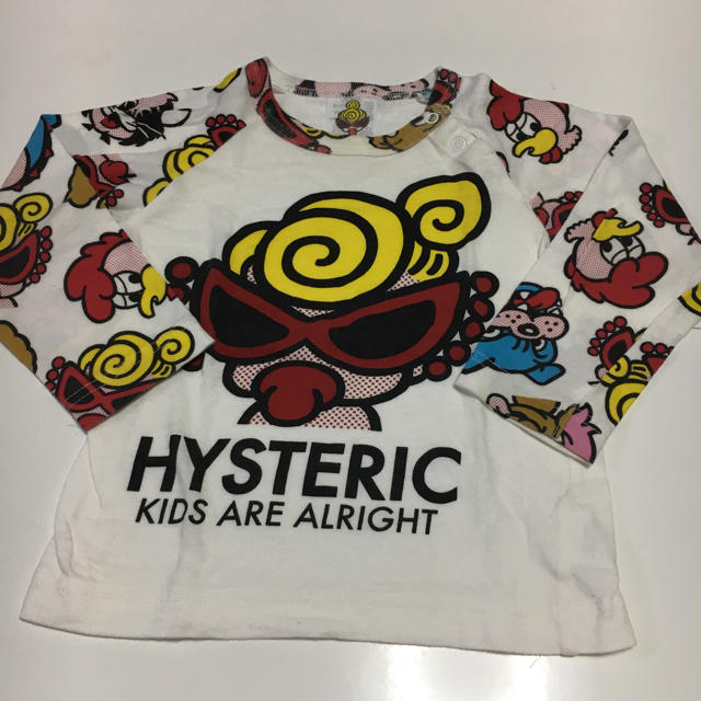 HYSTERIC MINI(ヒステリックミニ)のアニマルラグラン80 キッズ/ベビー/マタニティのベビー服(~85cm)(Ｔシャツ)の商品写真